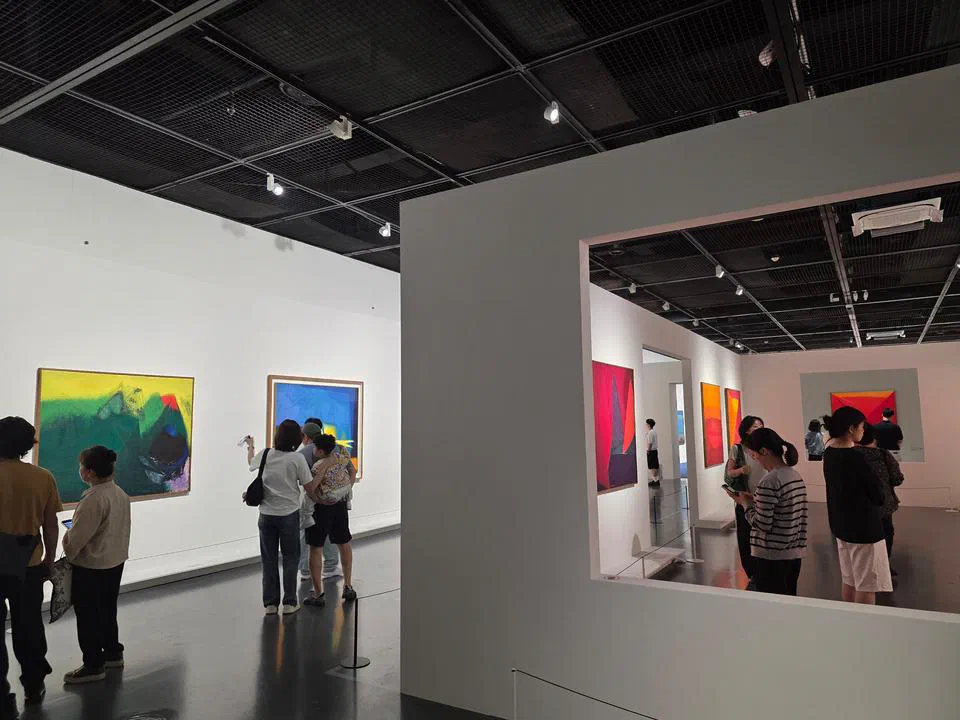 다양한 산 작품