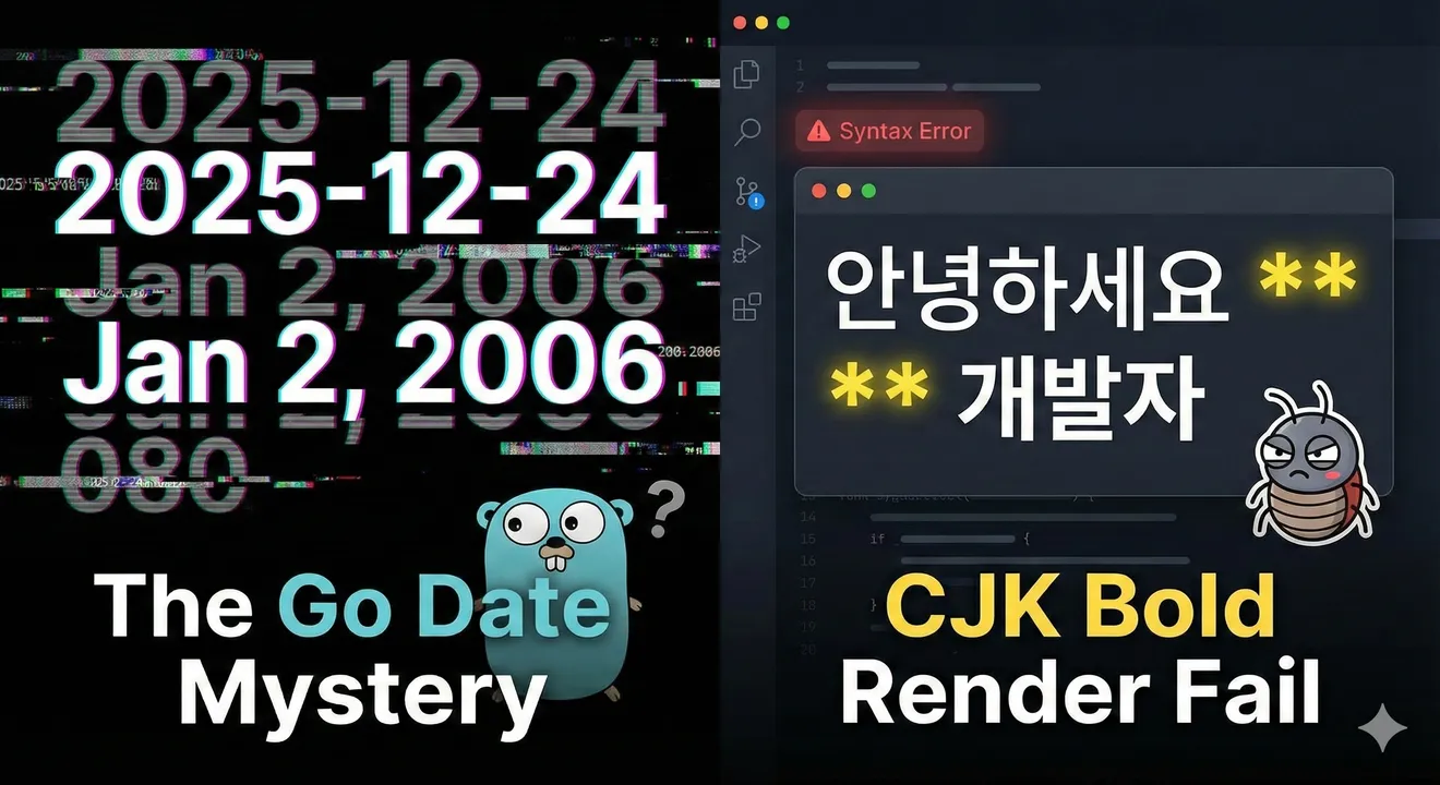 [Hugo] 한글 날짜 포맷팅 오류 해결 (CJK Date Formatting)
