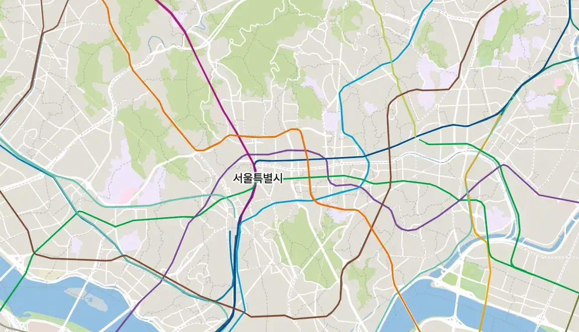 내 지도의 서울