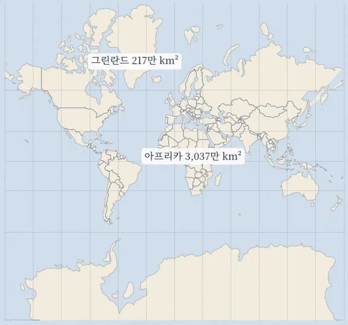 메르카토르 투영법