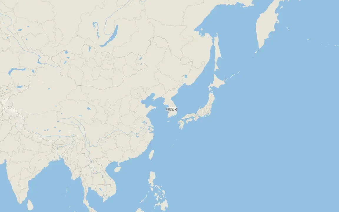 세계 타일은 있지만 지명이 없다