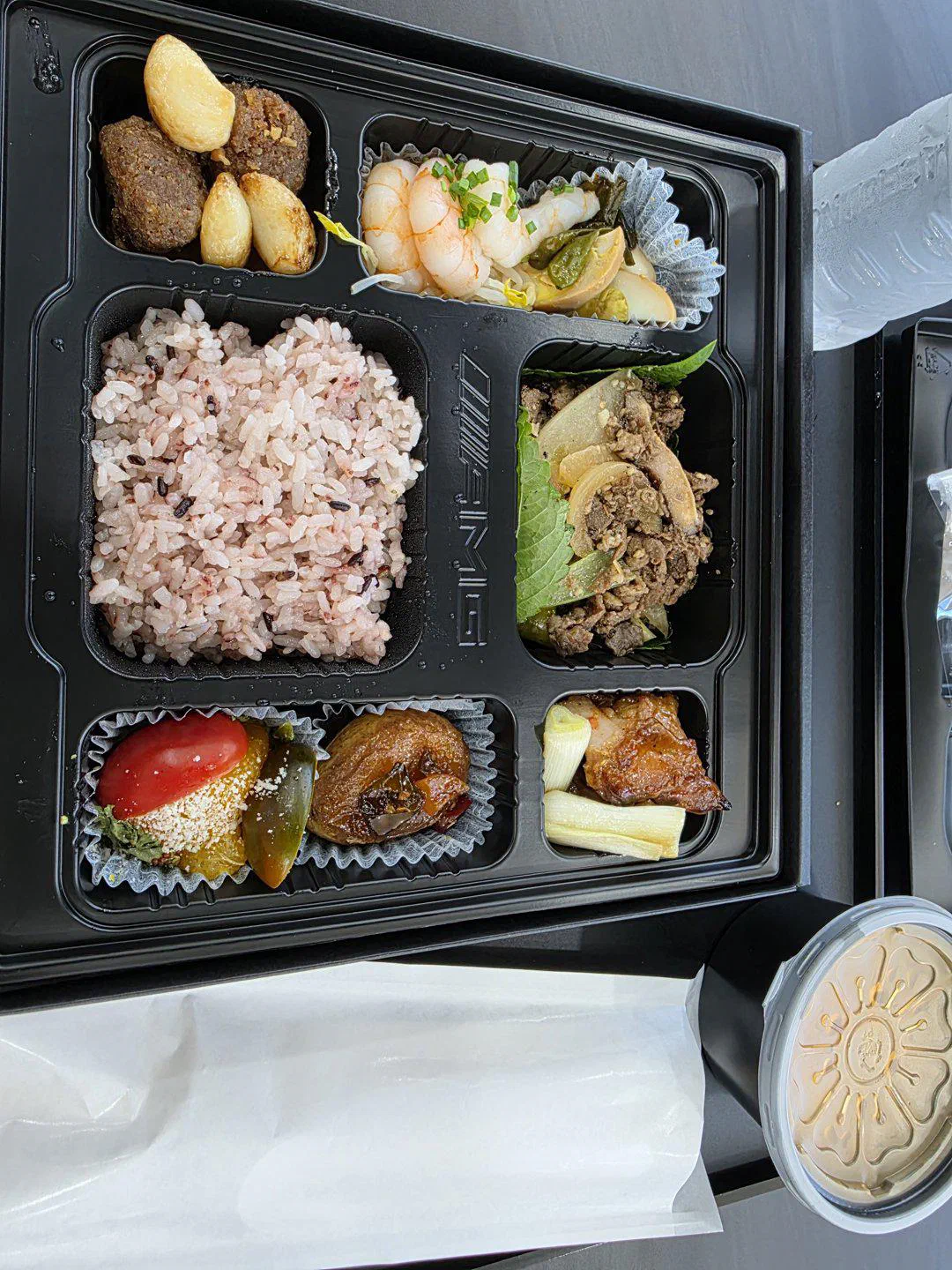 열어 본 도시락